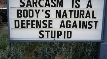 sarcasm