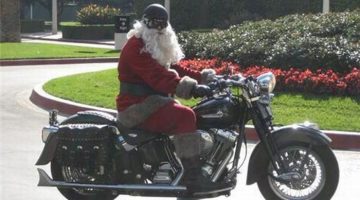 santa-biker