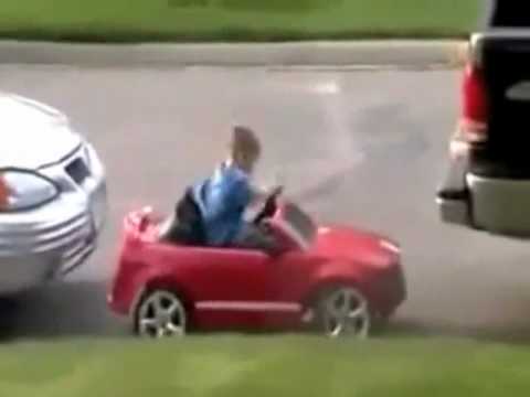 Little Kid Parallel Parking