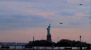 Flying People in NYC