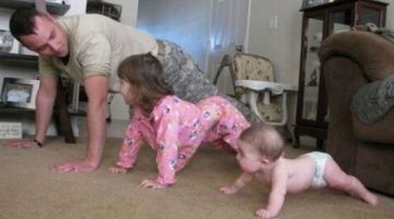 family-pushups