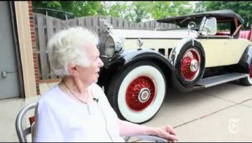 102 Year Old & Her Car