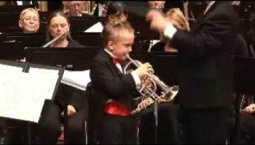 8 Year Old Trumpet Prodigy