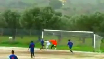 Unluckiest Soccer Shot Ever thumbnail