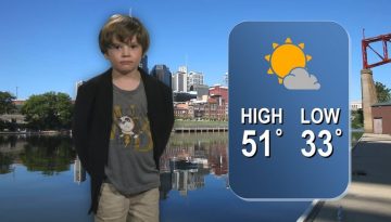 7-Year-Old Delivers Weather Forecast