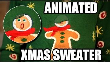 5 ANIMATED Ugly Christmas Sweaters