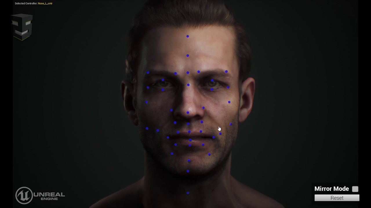 Realistic Computer Generated Face