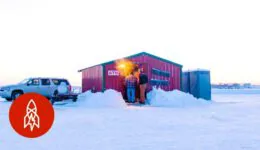 Hillbillies Ice Hole – A Bar on Top of a Frozen Lake
