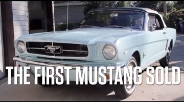 The First Mustang Ever Sold