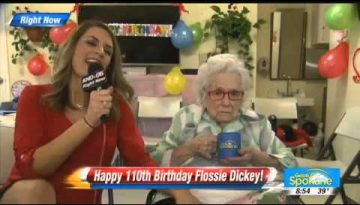 110 Year Old Woman Is Not Thrilled
