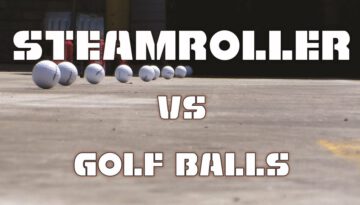 Golf Ball vs. Steamroller