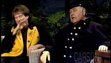 Jonathan Winters & Robin Williams in Funniest Moments on Johnny Carson’s Tonight Show