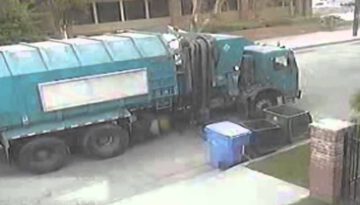 Garbage Truck Throws Your Trash