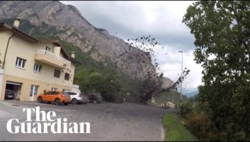 Mudslide Sweeps Into Swiss Village