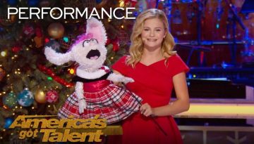 Darci Lynne and Petunia Sing “Rockin’ Around the Christmas Tree”