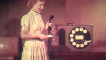 How to Dial Your Phone by Bell System – 1954