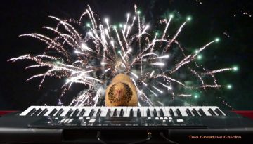 Happy New Year Piano Chicken