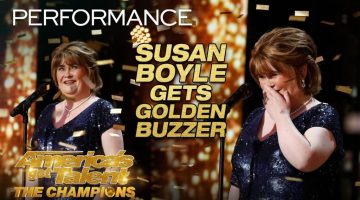 Susan Boyle Earns Golden Buzzer With Iconic “Wild Horses”