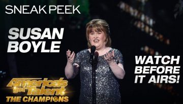 Susan Boyle Sings The Iconic “I Dreamed A Dream”