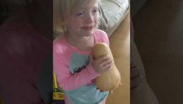3-Year-Old Doesn’t Want to Eat Her Friend Squash