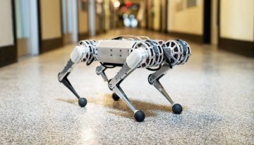 Backflipping Robot Mini Cheetah