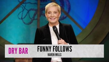 Funny Follows Me – Karen Mills