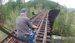 Extreme Railbiking – Rail Bikes on Abandoned Railroads