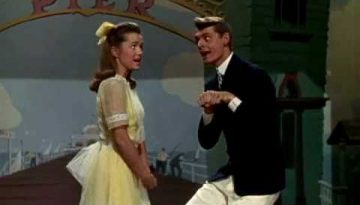Carleton Carpenter and Debbie Reynolds, Row Row Row, from Two Weeks with Love