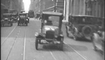 Driving Around New York City – 1928