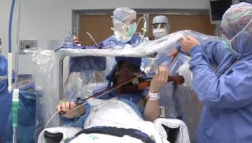 Playing Violin During Brain Surgery