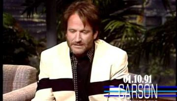 Robin Williams on Johnny Carson’s Tonight Show (1991)