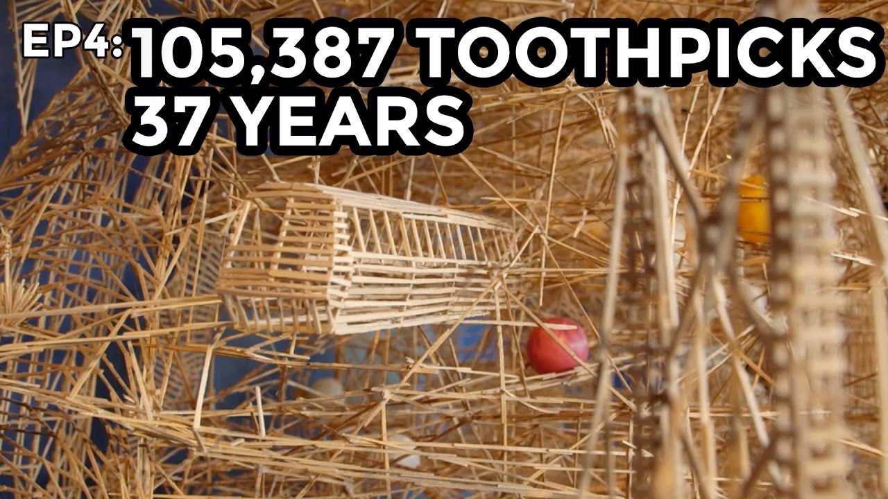 Amazing Toothpick Sculpture