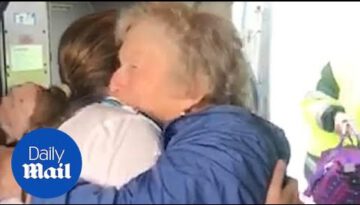 Heartwarming Moment When Grandmother Realizes Her Pilot is Her Granddaughter