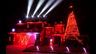 Christmas Light Show “Sarajevo” by Trans-Siberian Orchestra