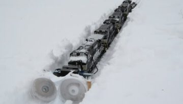 Snow vs. Trains