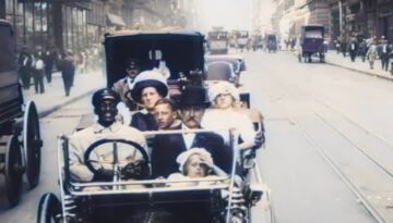 Fascinating Color Footage of 1911 New York
