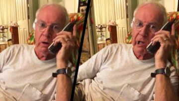 Grandfather’s Donald Duck Voice Scares Away Telemarketer