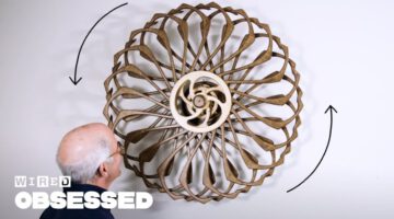 How This Guy Builds Mesmerizing Kinetic Sculptures