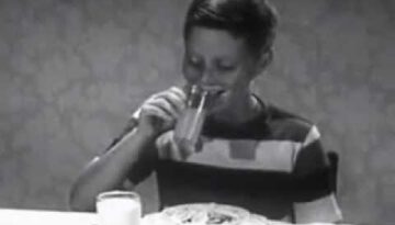 How Kids Used to Eat in 1950s