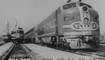 The Passenger Train in 1954