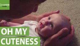 Baby Girl Has Emotional Reaction to Daddy’s Singing