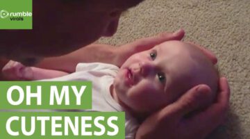 Baby Girl Has Emotional Reaction to Daddy’s Singing