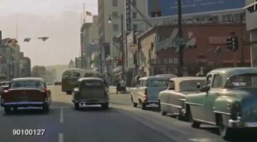 Hollywood Blvd 1957