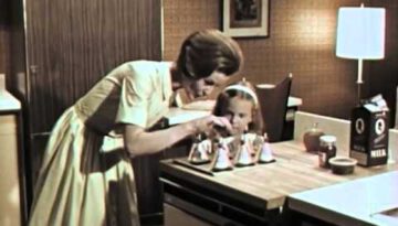 A Day in the Life of a Kitchen in 1960s