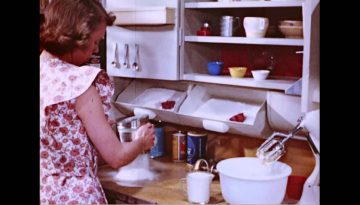 Day in the Life of a Kitchen in 1949