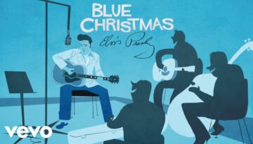 Blue Christmas Animated Video – Elvis Presley