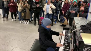 Kid Plays The Best Jingle Bells EVER!