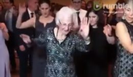 96-Year-Old Woman Is a Dancing Machine!