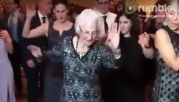 96-Year-Old Woman Is a Dancing Machine!