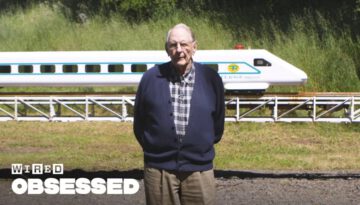 Meet the 89-Year Old Who Built a Train in His Backyard